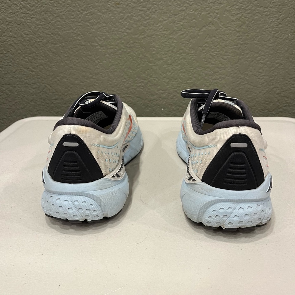 Brooks Adrenaline 21 White Blue Orange Running Shoes Sneakers Womens Size 10B - Picture 5 of 9